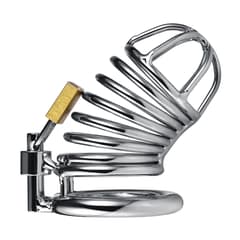 Metal Chasity Cage - Male Cock Chastity Cage