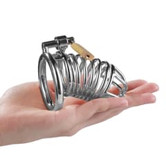 Metal Chasity Cage - Male Cock Chastity Cage