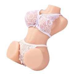 Slim Sex Doll Torso: Soft, plump breasts with curvy, beautifully realistic sex toys