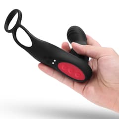 Vibrating Anal Plug - Remote Control Snap Prostate Massager