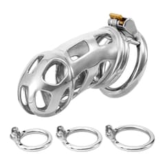 Cobra New - Skeletonized sperm ring with round ring and three size rings