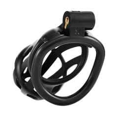 3D Designs - Chastity belt lock with disposable lock and four rings
