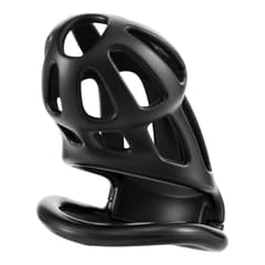 3D Designs - Chastity belt lock with disposable lock and four rings