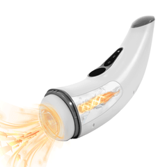 Bullhorn-Sucking vibration heated male masturbator