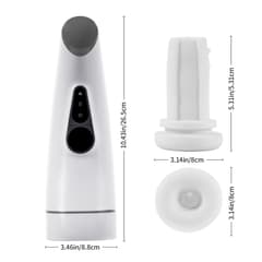 Bullhorn-Sucking vibration heated male masturbator