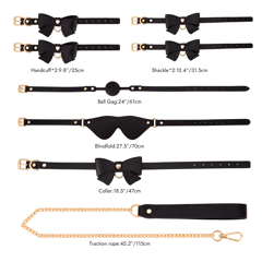 BDSM Bow Tie 6-Piece Set