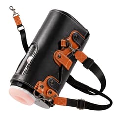 Lulu Stroker - Utimi Exclusive Hands Free Strap-on Male Masturbator (Black)