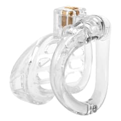 Open Movable Ring Design Chastity Breathable Cage CB Vertical Locks