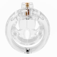 Open Movable Ring Design Chastity Breathable Cage CB Vertical Locks