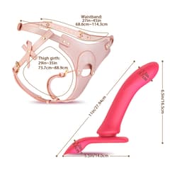 Wearable Strap-On Vibrating Dildo with Remote Control – 10 Vibration Modes for G-Spot & Clitoral Stimulation