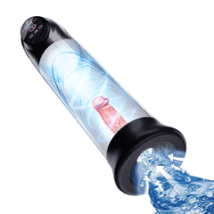 UTIMI Electric Penis Pump – Vacuum & Water Pump with LCD Display, 4 Levels, 9 Modes