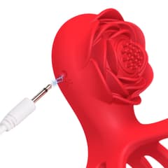 Adjustable Cock Ring - 10 Modes, Clitoral and G-spot Stimulator for Couples