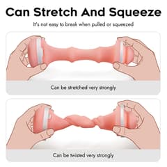 Utimi Lulu Male Masturbator Sleeve - Round-Hole Pocket Pussy Stroker with 3D Texture, TPE Blowjob Sleeve, Realistic Tunnel Design
