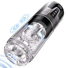 Black Vortex - 7x7 Auto Suck & Thrust Male Masturbator
