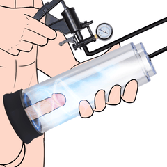 UTIMI Male Vacuum Penis Pump with Lifelike Vagina Sleeve – Enlargement Device for Men
