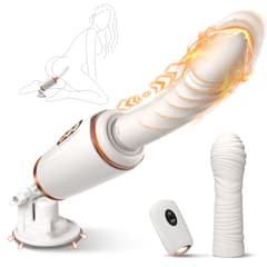 PulseMaster – Remote Control Thrusting & Heating Dildo Vibrator with Suction Cup