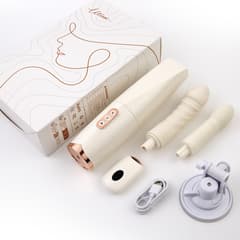 PulseMaster – Remote Control Thrusting & Heating Dildo Vibrator with Suction Cup