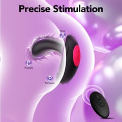 Inflatable Prostate Massager Anal Plug - Remote Control