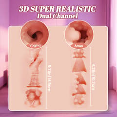 Adora – 5.8LB Vibrating Silicone Sex Doll Torso with Realistic Vagina & Anal