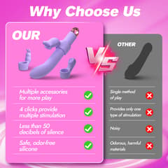 Utimi Loveaura Rabbit Vibrator – Interchangeable G-Spot