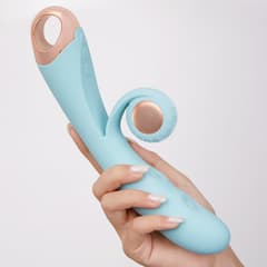 Utimi & Loveaura Mint Whisper Rabbit Vibrator for Women – 8 Flapping & 7 Vibration Modes for C-Spot & G-Spot Stimulation