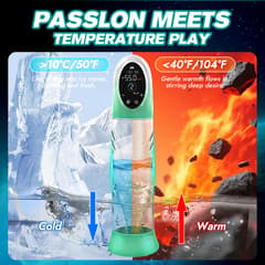Natural Auto Pumps - 4 Pressure Levels, 9 Suction Modes Waterproof Penis Pump