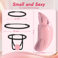 SeaShell - Utimi & Loveaura Wearable Remote-Control Vibrator – Ultra-Quiet Panty Toy with 8 Clitoral Modes