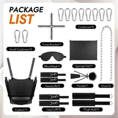 Utimi Heavy-Duty Sex Swing Stand – Adjustable Couples Sling with 1000 lb Steel Frame