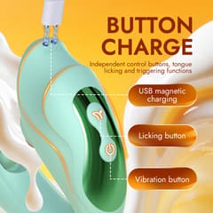 Utimi & Loveaura Sprout – 4-in-1 G-Spot & Clitoral Vibrator, 7 Modes, Waterproof Silicone