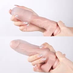 Pulse - Utimi & Deeplusty – Ultra-Soft TPE Male Masturbator Sleeve, Realistic 3D Textured Stroker for Men, 6PCS