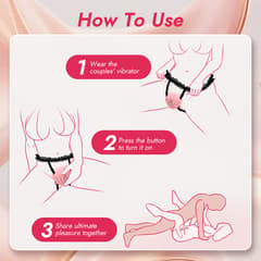 Utimi & Loveaura Wearable Remote-Control Vibrator – Ultra-Quiet Panty Toy with 8 Clitoral Modes