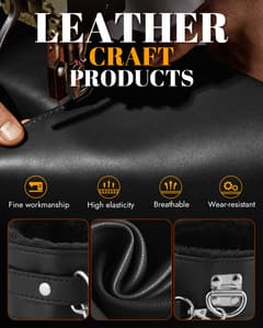 BDSM 11PCS - 11 Pieces Leather Restraints Kits