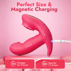 Butterfly - App-Control Wearable G-Spot Vibrator with Dual Stimulation & Remote