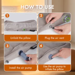 Utimi Inflatable Sex Pillow for Couples with Electric Pump & Bondage Cuffs