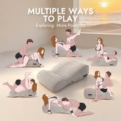 Utimi Inflatable Sex Pillow for Couples with Electric Pump & Bondage Cuffs