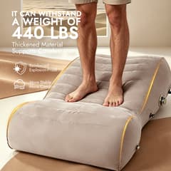 Utimi Inflatable Sex Pillow for Couples with Electric Pump & Bondage Cuffs