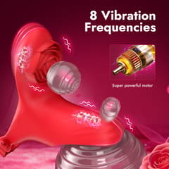 APP-Controlled Adjustable Vibrating Cock Ring & Penis Sleeve for Couples