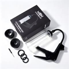 UTIMI Penis Pump for Men – Vacuum Penis Enlarger Kit with 3 Cock Rings & 2 Silicone Sleeves