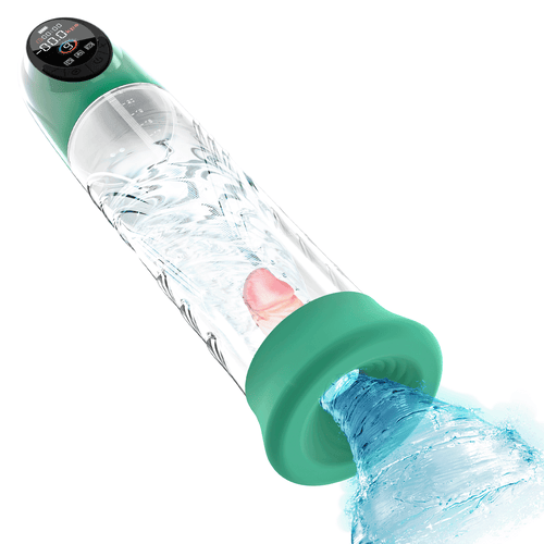 Natural Auto Pumps - 4 Pressure Levels, 9 Suction Modes Waterproof Penis Pump