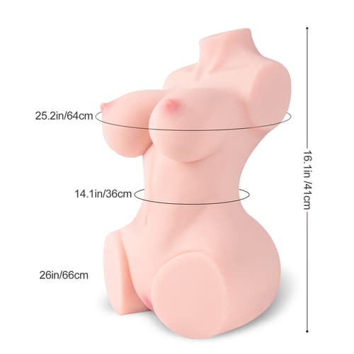Utimi & ISEXSE Erin: 12LB Torso Sex Doll Pocket Pussy