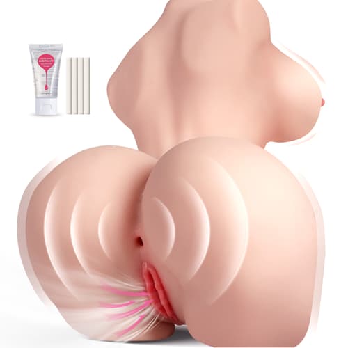 Utimi & ISEXSE Adora – 5.8LB Vibrating Sex Doll Torso with Realistic Vagina & Anal