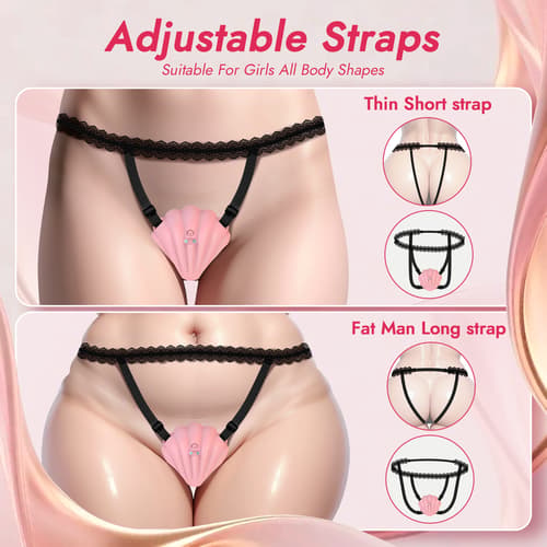 Utimi & Loveaura Wearable Remote-Control Vibrator – Ultra-Quiet Panty Toy with 8 Clitoral Modes