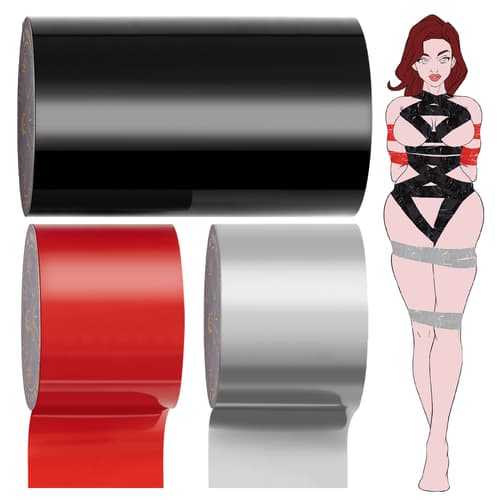 PVC Bondage Tape - Bondage Tape 3 Color Set