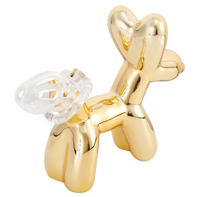 Breathable - chastity cage with open ring design