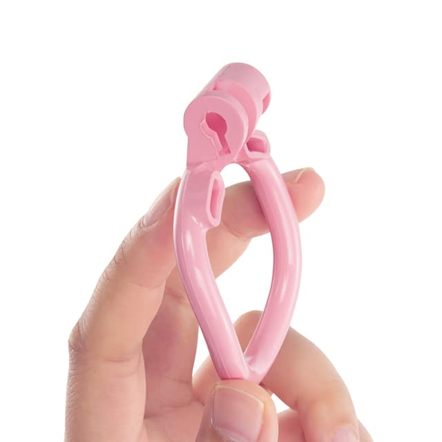 Pink Nails - 3D Design 5th Generation with Four Rings and Disposable Lock