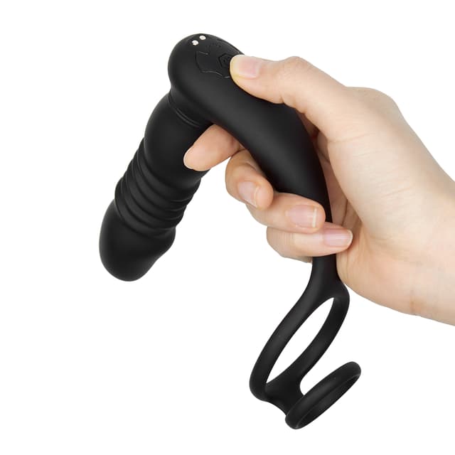 Remote prostate massager 9 insertion and vibration modes