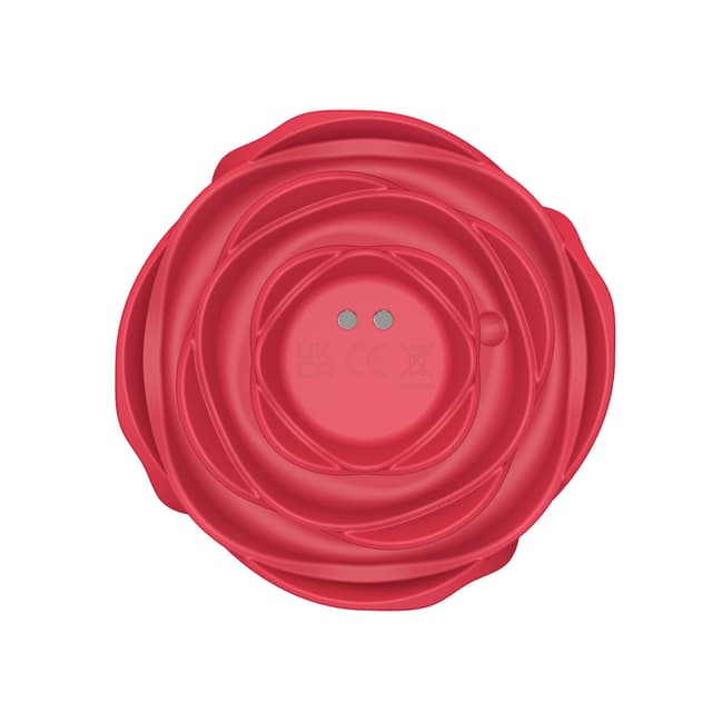 10 Frequency Inflatable Vibrating Rose Anal Plug Prostate Massager