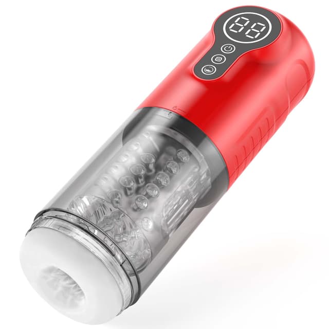 Hands Free Male Masturbator with 7 Thrusting, Rotating, Vibrating Modes for Men