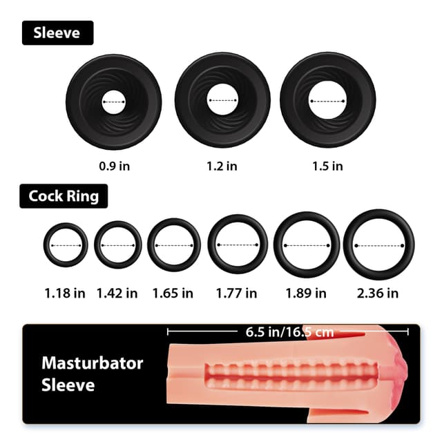 UTIMI Electric Penis Pump – Vacuum & Water Pump with LCD Display, 4 Levels, 9 Modes