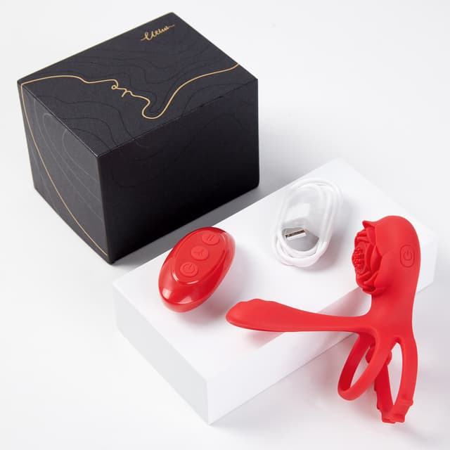 Adjustable Cock Ring - 10 Modes, Clitoral and G-spot Stimulator for Couples